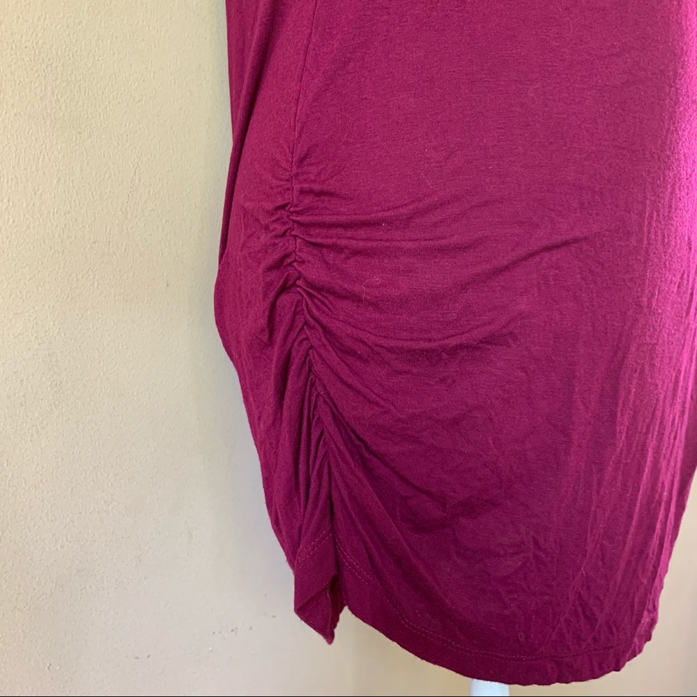 Motherhood Maternity Medium Red Lace Shirt - Picture 3 of 4